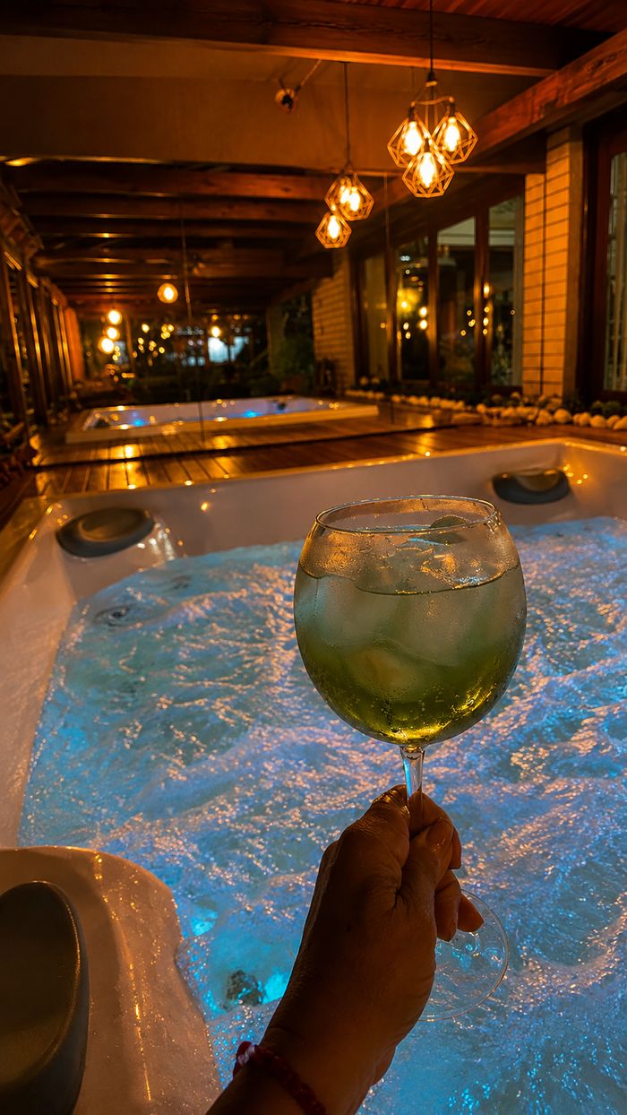 Spa instalado em projeto comercial